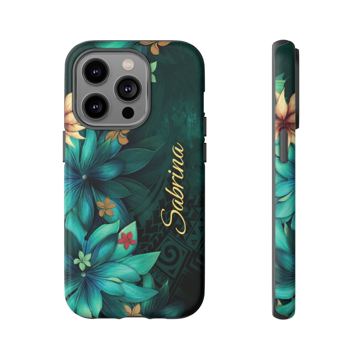 Aloha Whispers Personalized Tough Case for iPhone Phone Case The Local Banyan iPhone 14 Pro Matte