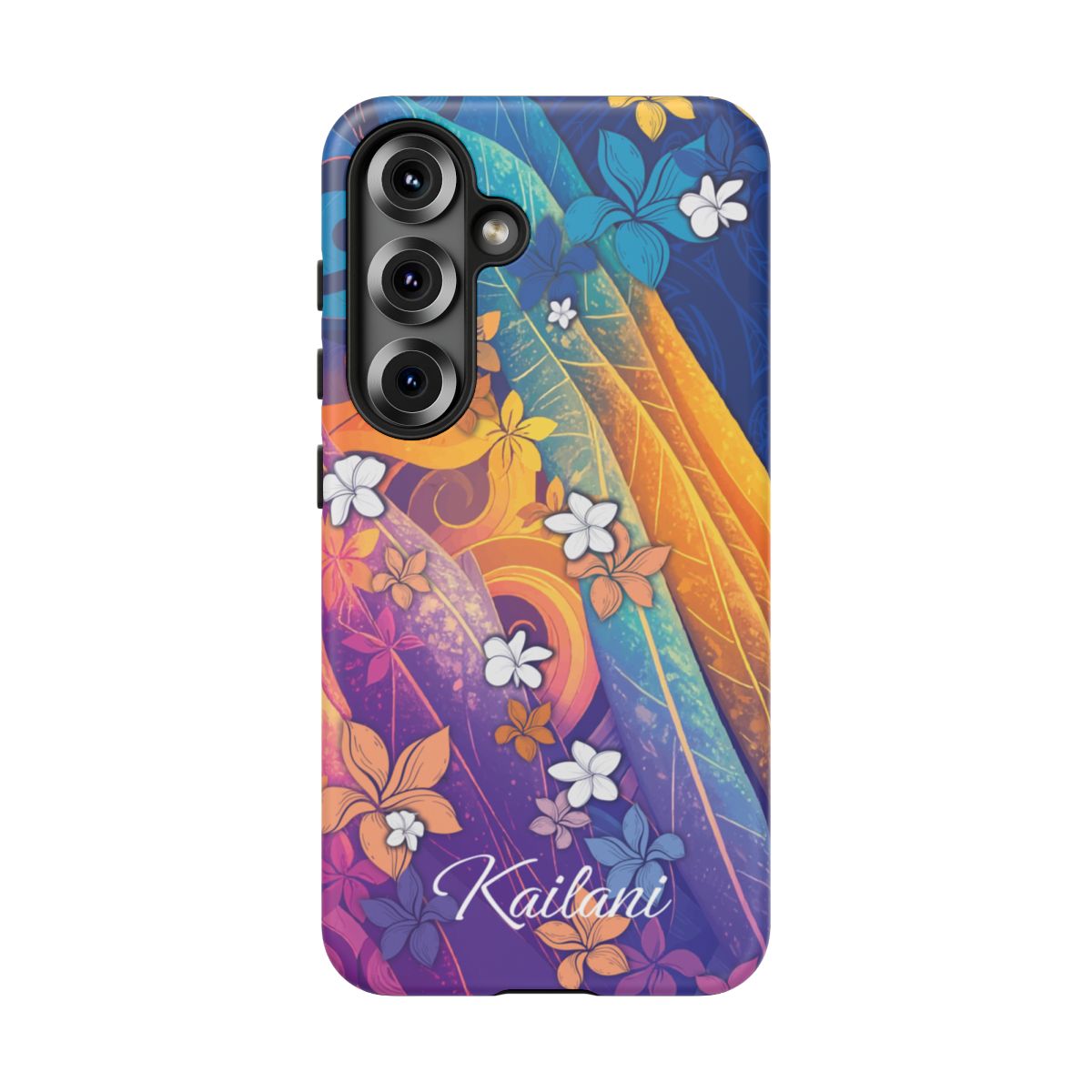 Mauna Sunrise Personalized Tough Case for Samsung Galaxy Phone Case The Local Banyan Samsung Galaxy S25 Matte