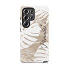 Exotic Monstera Personalized Tough Case for Samsung Galaxy Phone Case The Local Banyan Samsung Galaxy S25 Ultra Matte