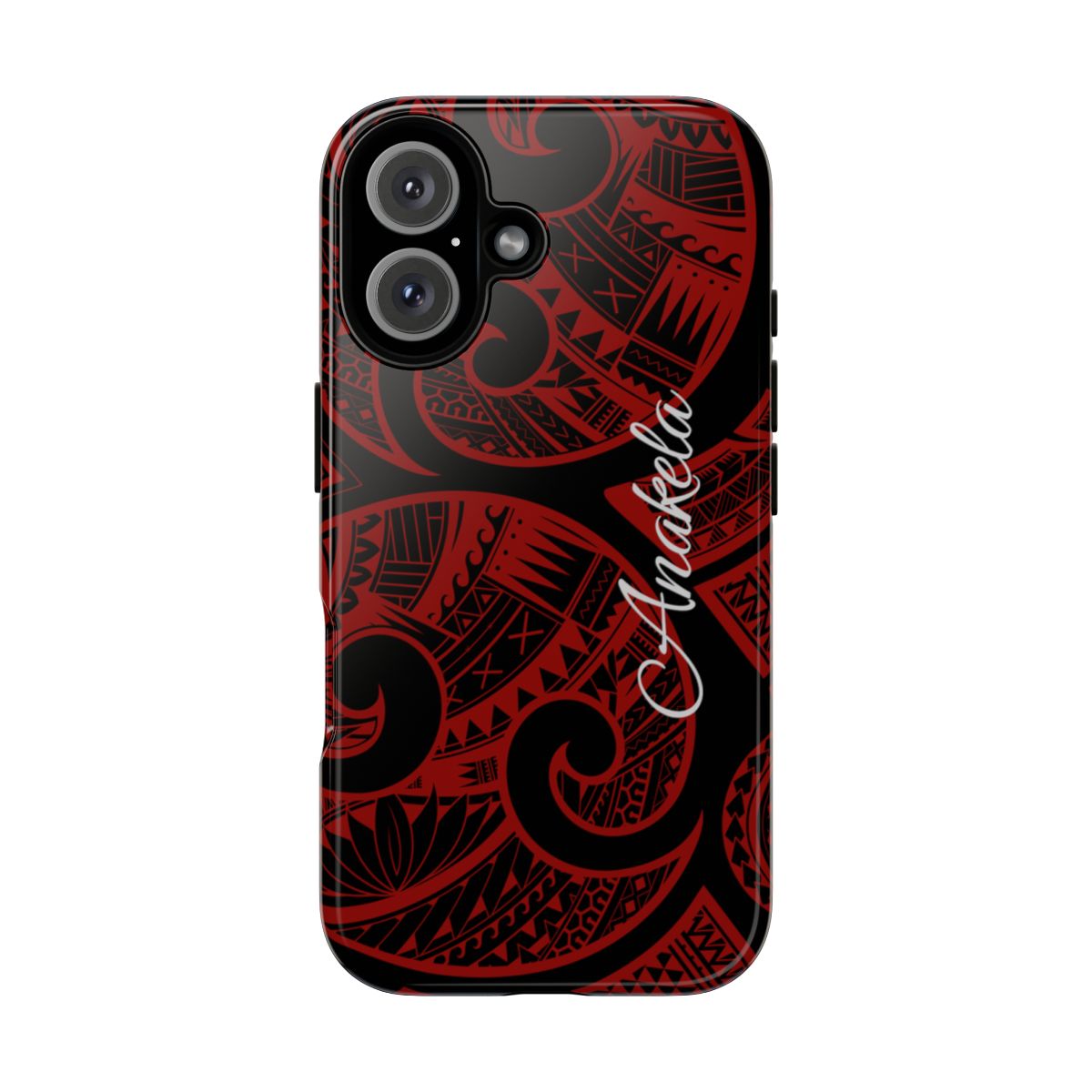 Island Tribal Personalized Tough Case for iPhone Phone Case The Local Banyan iPhone 16 Glossy