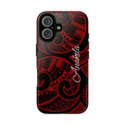Island Tribal Personalized Tough Case for iPhone Phone Case The Local Banyan iPhone 16 Glossy