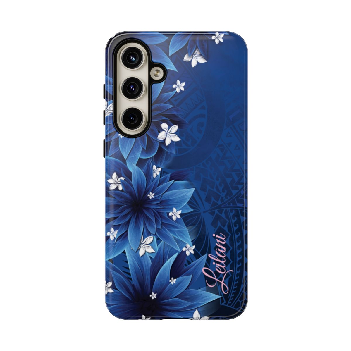 Hoku Pua Personalized Tough Case for Samsung Galaxy Phone Case The Local Banyan Samsung Galaxy S24 Plus Glossy