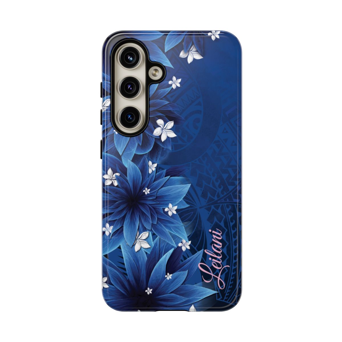Hoku Pua Personalized Tough Case for Samsung Galaxy Phone Case The Local Banyan Samsung Galaxy S24 Glossy