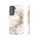 Exotic Monstera Personalized Tough Case for Samsung Galaxy Phone Case The Local Banyan Samsung Galaxy S21 FE Matte
