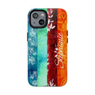 Island Vibes Personalized Magnetic Case for iPhone Phone Case The Local Banyan iPhone 14 Glossy