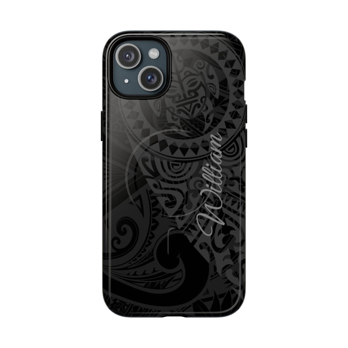 Tribal Guardian Personalized Magnetic Case for iPhone Phone Case The Local Banyan iPhone 15 Plus Glossy