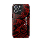 Island Tribal Personalized Magnetic Case for iPhone Phone Case The Local Banyan iPhone 15 Pro Max Glossy