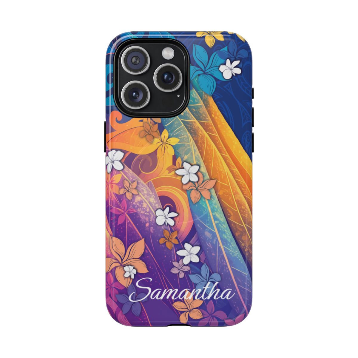 Mauna Sunrise Personalized Magnetic Case for iPhone Phone Case The Local Banyan iPhone 15 Pro Max Glossy