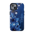 Hoku Pua Personalized Magnetic Tough for iPhone Phone Case The Local Banyan iPhone 14 Glossy