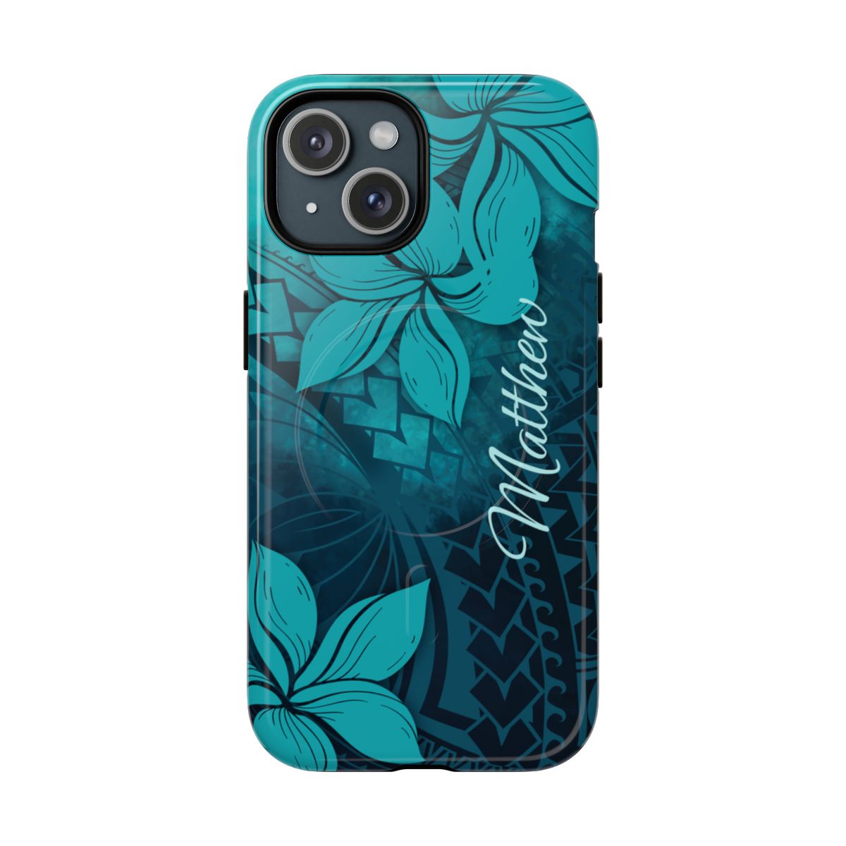 Moana Bloom Personalized Magnetic Case for iPhone Phone Case The Local Banyan iPhone 15 Glossy