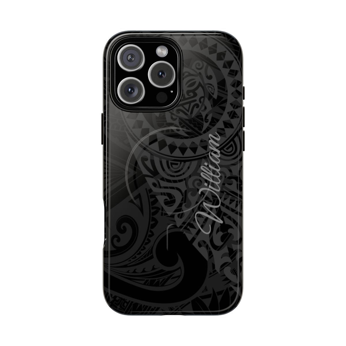 Tribal Guardian Personalized Magnetic Case for iPhone Phone Case The Local Banyan iPhone 16 Pro Max Glossy