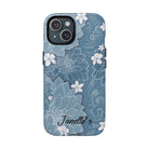 Pua Lani Personalized Magnetic Case for iPhone Phone Case The Local Banyan Glossy iPhone 15