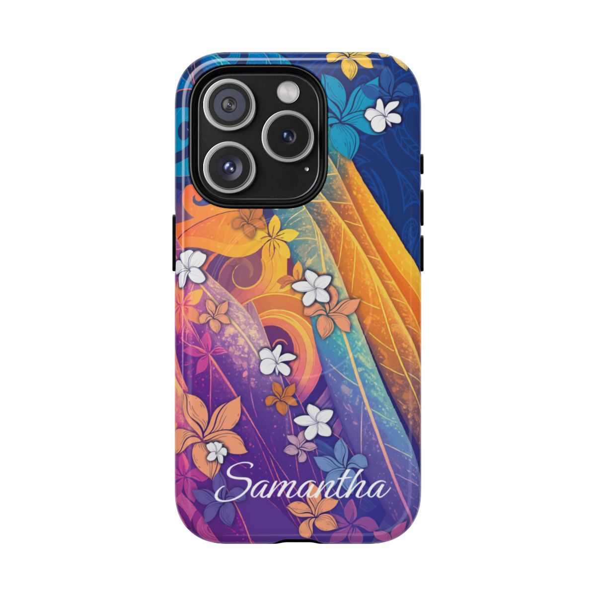 Mauna Sunrise Personalized Magnetic Case for iPhone Phone Case The Local Banyan iPhone 15 Pro Glossy
