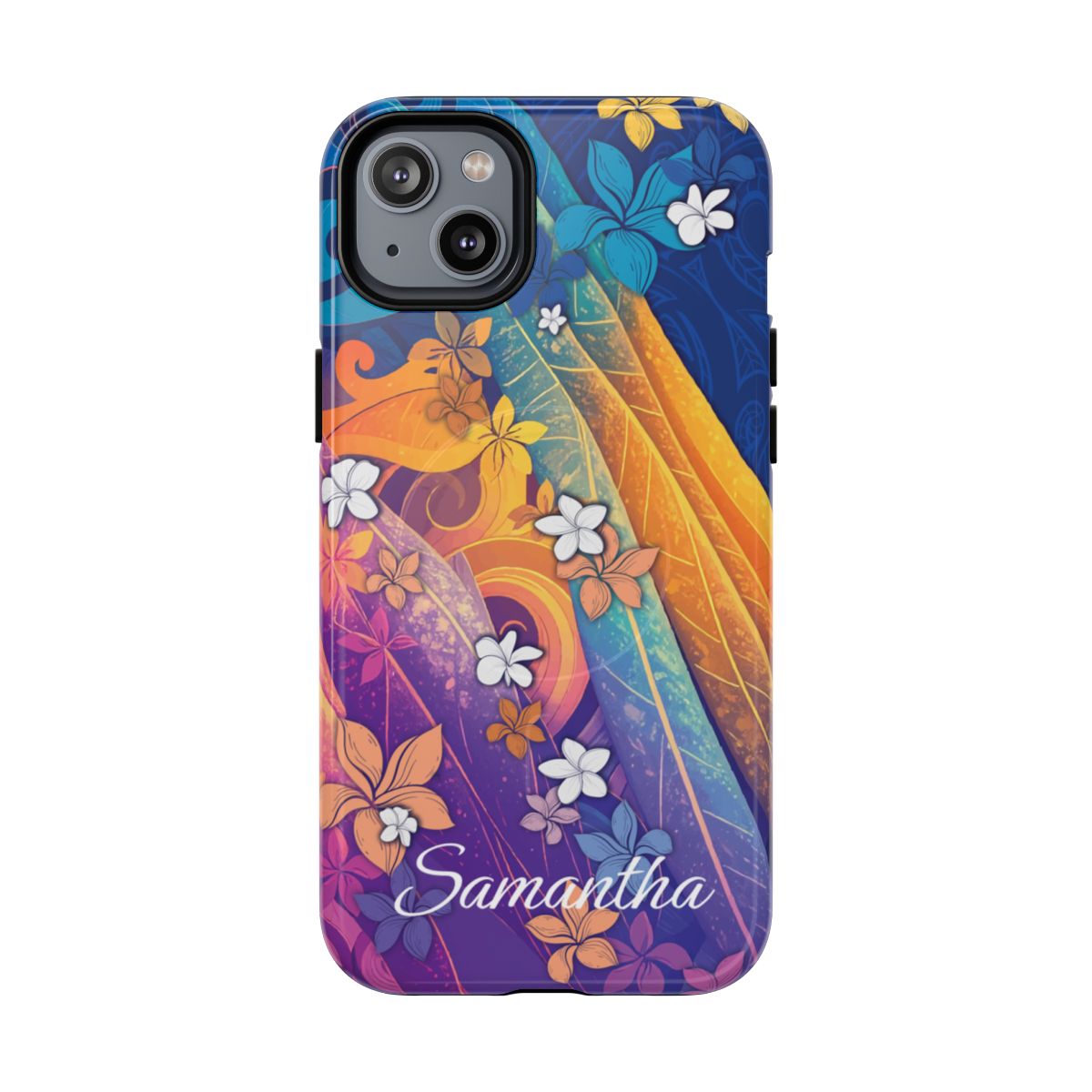Mauna Sunrise Personalized Magnetic Case for iPhone Phone Case The Local Banyan iPhone 14 Plus Glossy