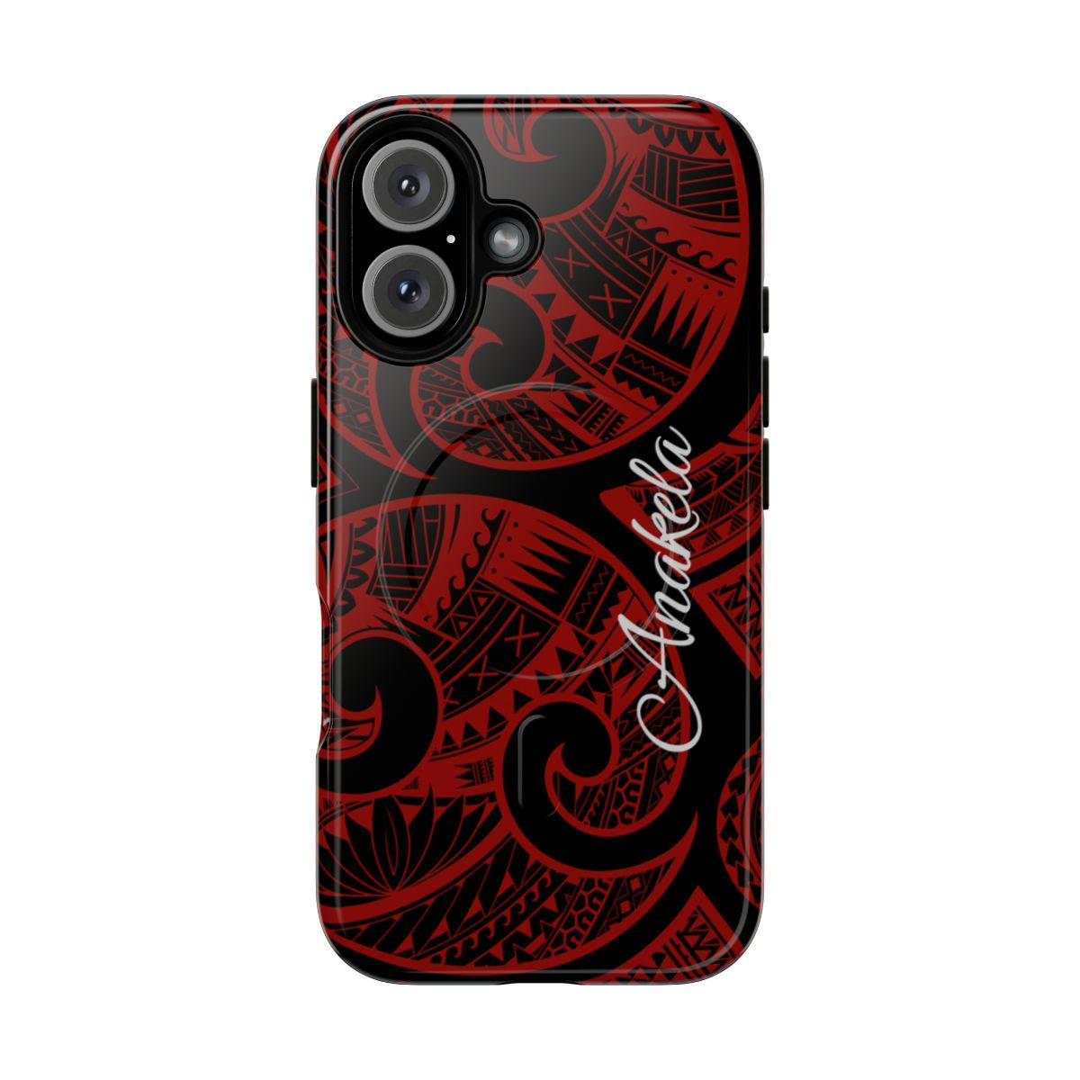 Island Tribal Personalized Magnetic Case for iPhone Phone Case The Local Banyan iPhone 16 Glossy