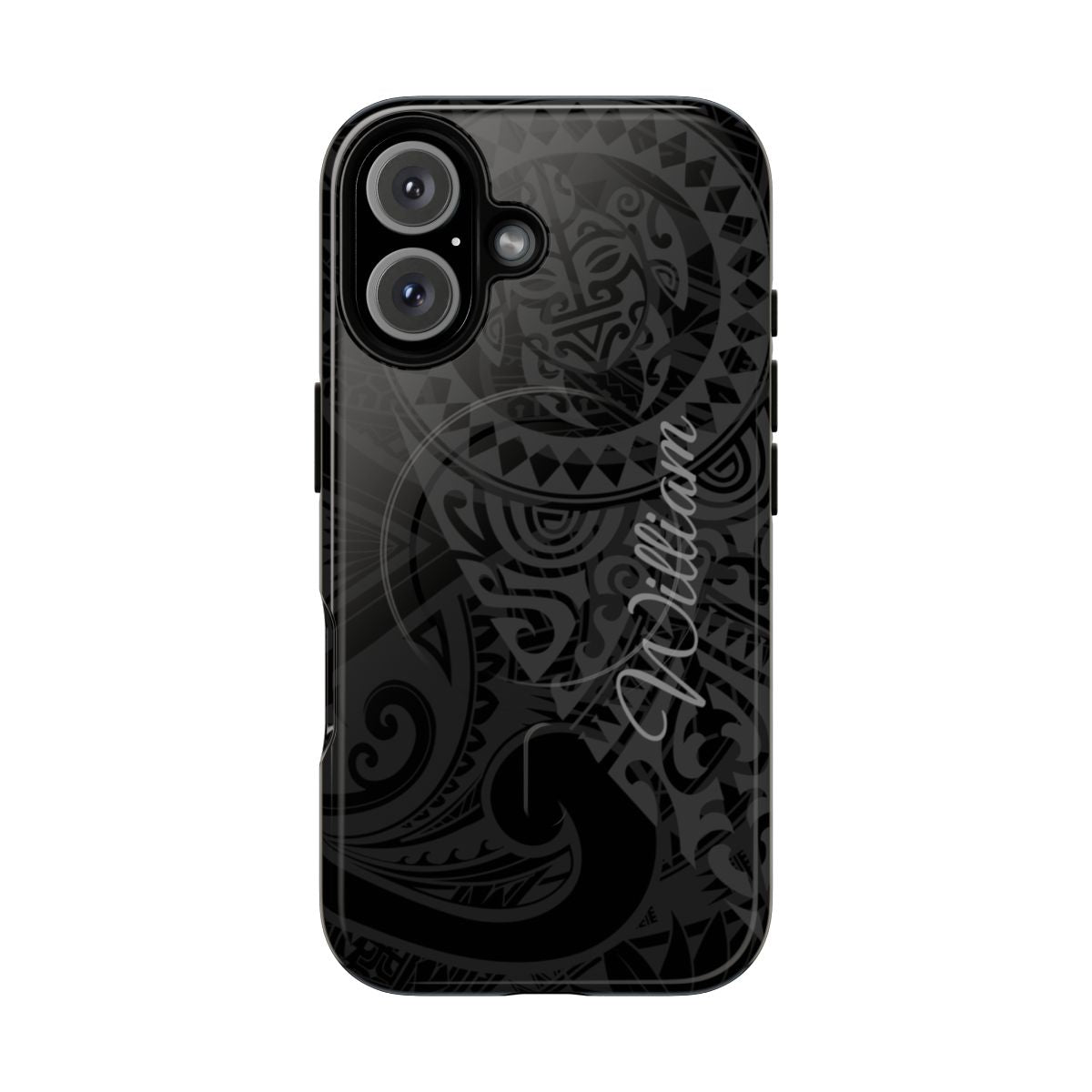 Tribal Guardian Personalized Magnetic Case for iPhone Phone Case The Local Banyan iPhone 16 Glossy