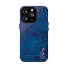 Kai Legacy Personalized MagSafe iPhone Case Side View - Dual Layer Drop Protection Hawaiian Phone Case - The Local Banyan