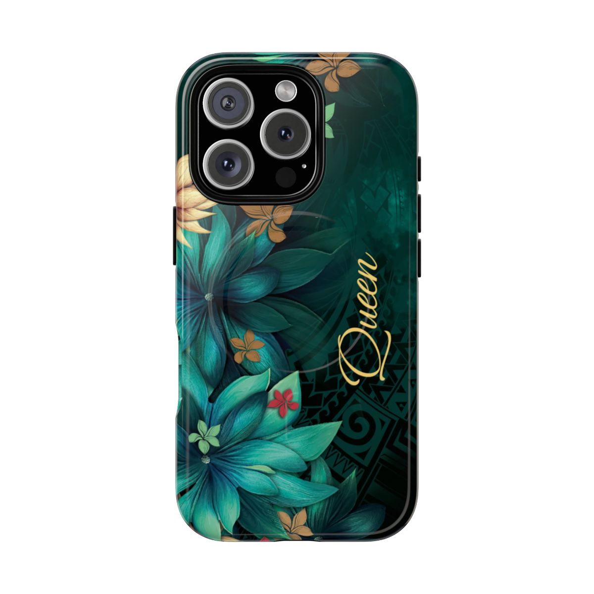 Aloha Whispers Personalized Magnetic Case for iPhone Phone Case The Local Banyan iPhone 16 Pro Glossy