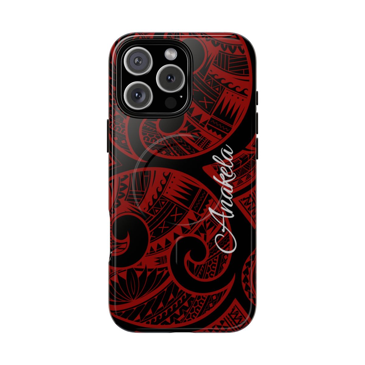 Island Tribal Personalized Magnetic Case for iPhone Phone Case The Local Banyan iPhone 16 Pro Max Glossy