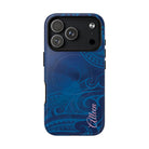 Kai Legacy Personalized MagSafe iPhone Case Side View - Dual Layer Drop Protection Hawaiian Phone Case - The Local Banyan
