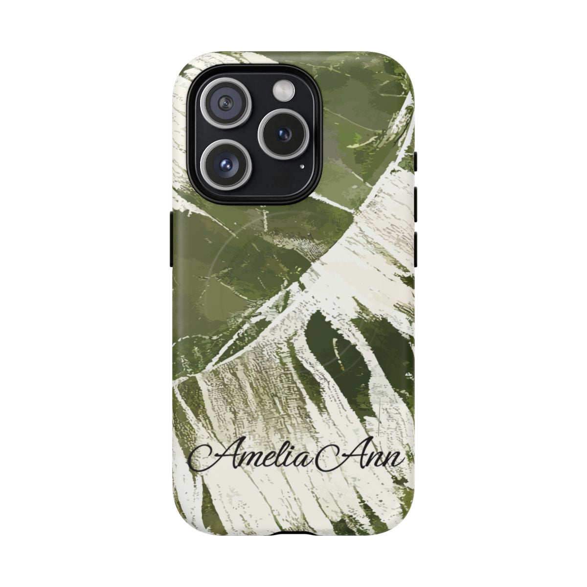 Island Breeze Personalized Magnetic Tough Case for iPhone Phone Case The Local Banyan iPhone 15 Pro Matte