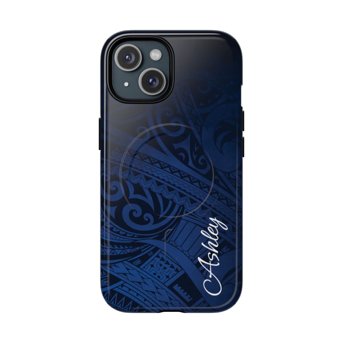 Midnight Essence Personalized Magnetic Case for iPhone Phone Case The Local Banyan iPhone 15 Glossy