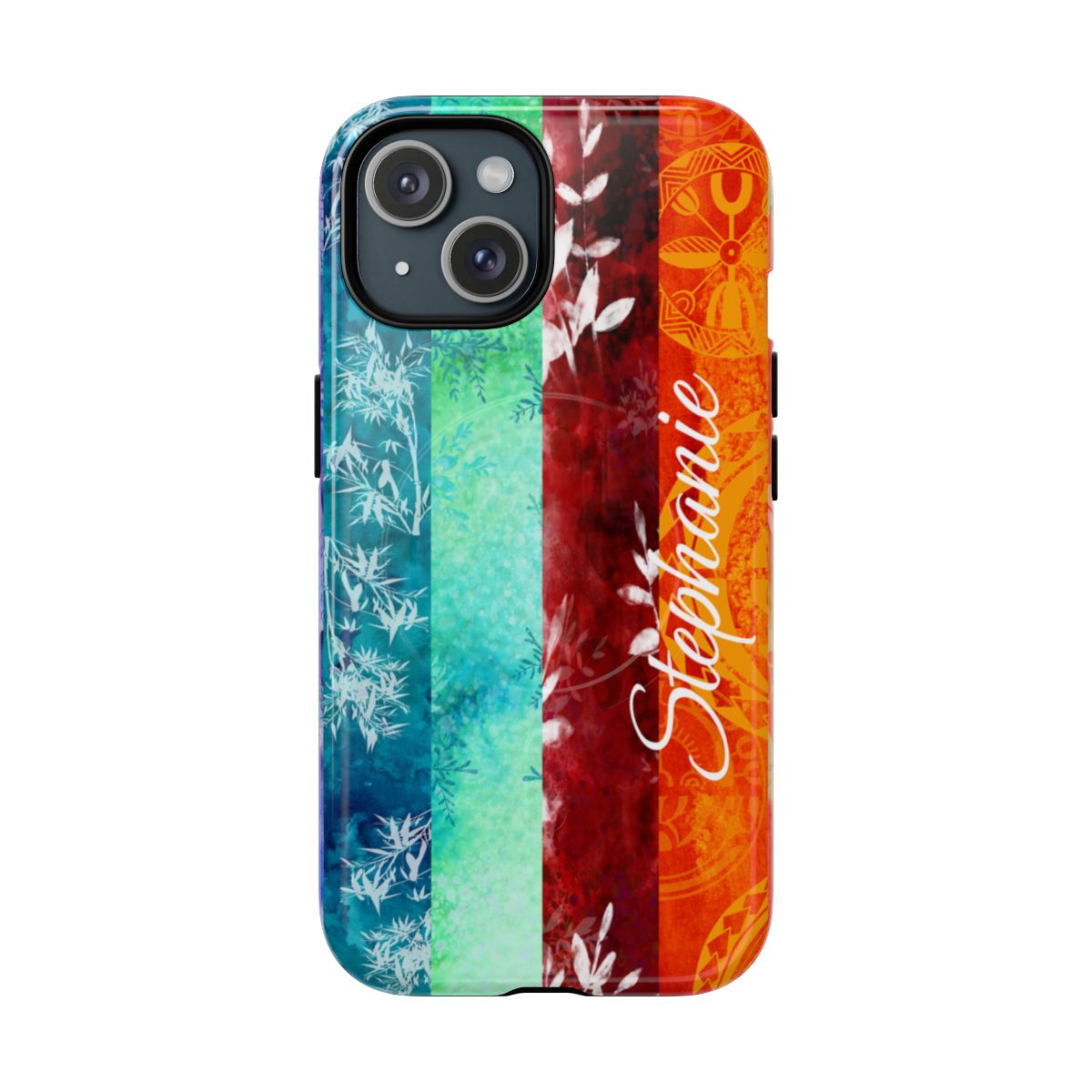 Island Vibes Personalized Magnetic Case for iPhone Phone Case The Local Banyan iPhone 15 Glossy