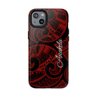Island Tribal Personalized Magnetic Case for iPhone Phone Case The Local Banyan iPhone 14 Plus Glossy
