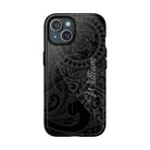 Tribal Guardian Personalized Magnetic Case for iPhone Phone Case The Local Banyan iPhone 15 Glossy