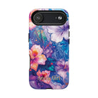 Aloha Wai Personalized MagSafe iPhone Case Side View - Dual Layer Drop Protection Hawaiian Phone Case - The Local Banyan