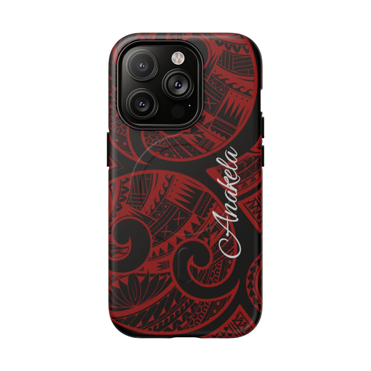 Island Tribal Personalized Magnetic Case for iPhone Phone Case The Local Banyan iPhone 14 Pro Matte
