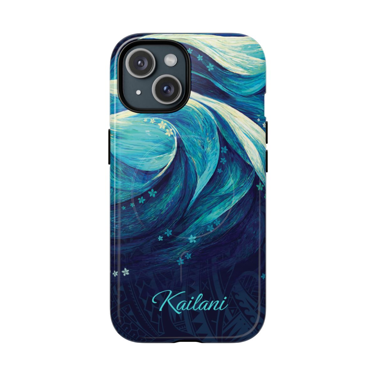 Eternal Mana Personalized Magnetic Case for iPhone Phone Case The Local Banyan iPhone 15 Glossy