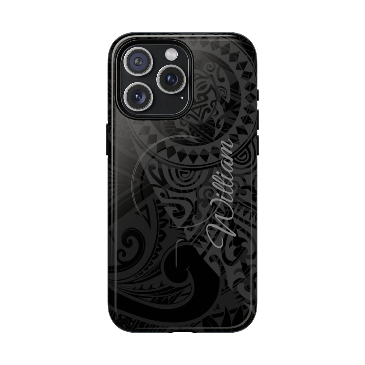 Tribal Guardian Personalized Magnetic Case for iPhone Phone Case The Local Banyan iPhone 15 Pro Max Glossy