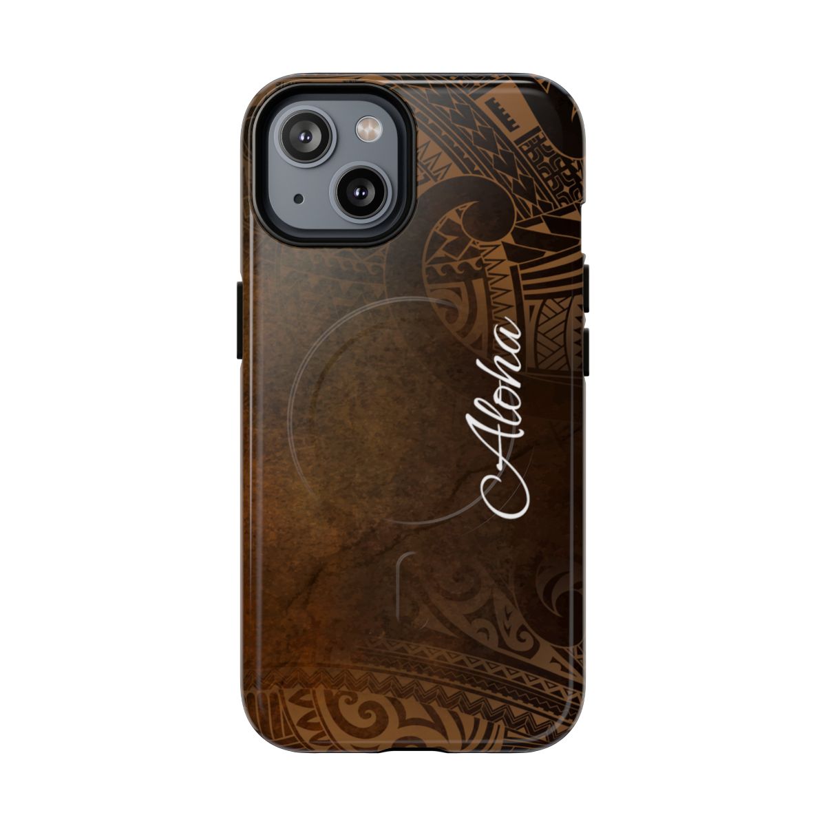Aloha Aina Personalized Magnetic Case for iPhone Phone Case The Local Banyan iPhone 14 Glossy