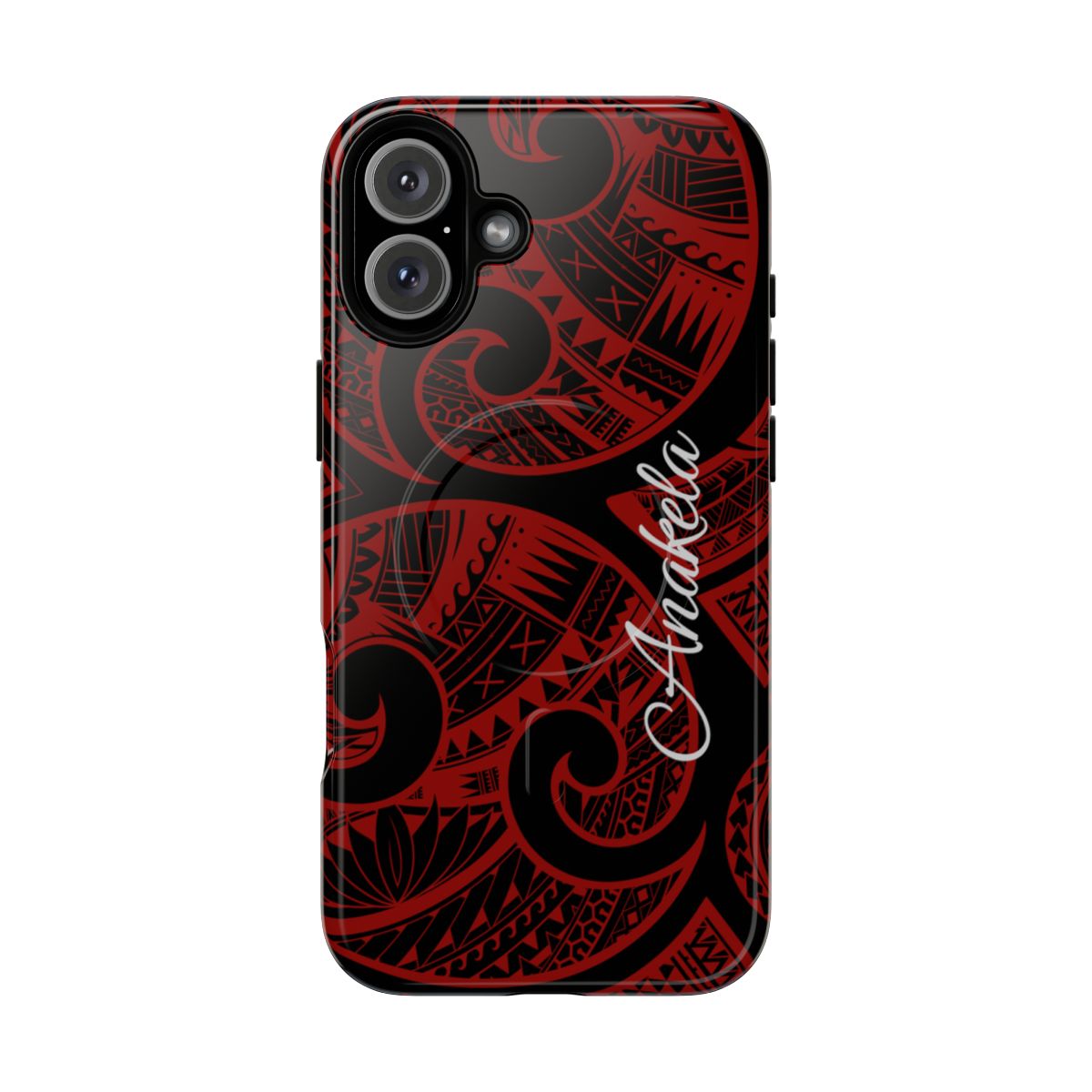 Island Tribal Personalized Magnetic Case for iPhone Phone Case The Local Banyan iPhone 16 Plus Glossy