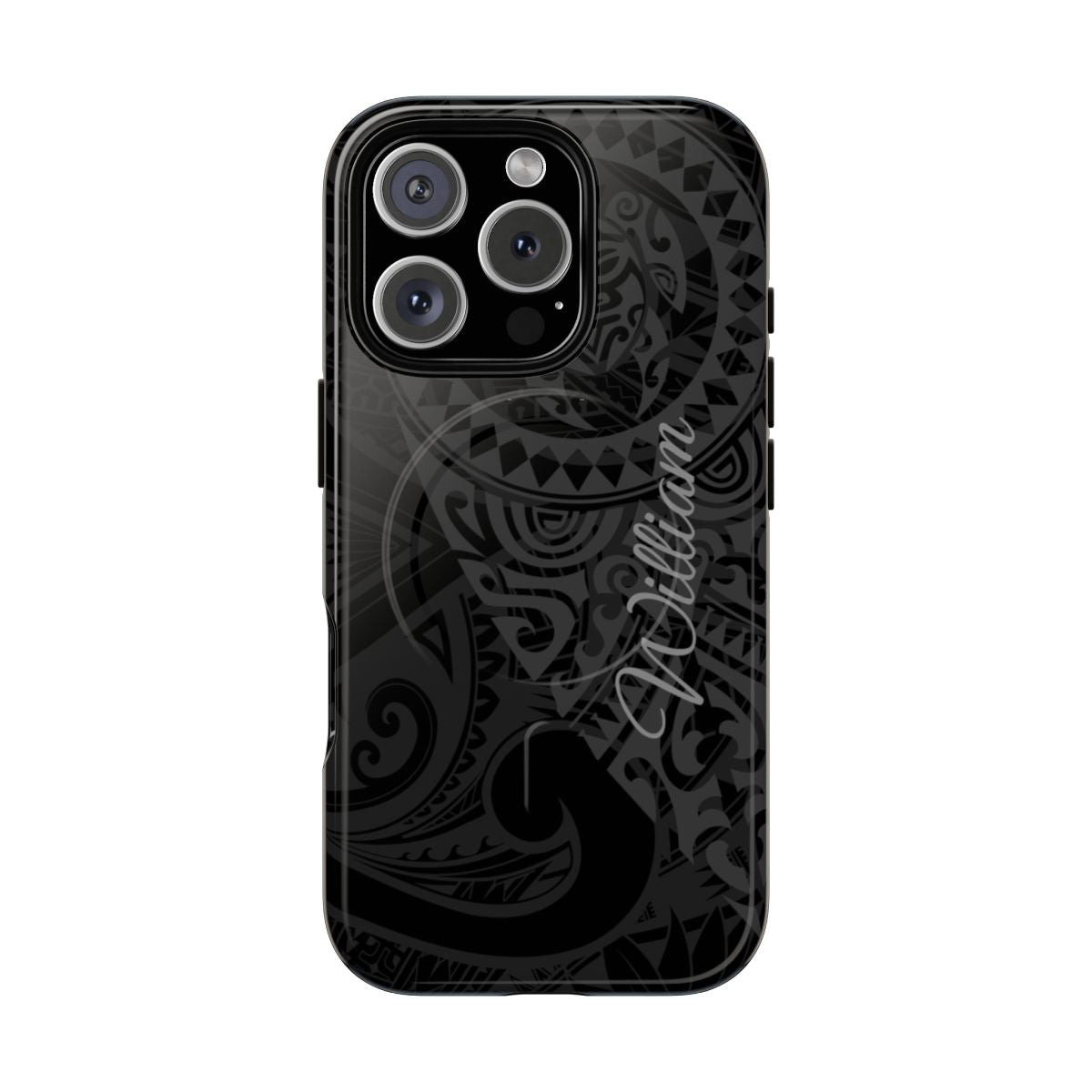 Tribal Guardian Personalized Magnetic Case for iPhone Phone Case The Local Banyan iPhone 16 Pro Glossy