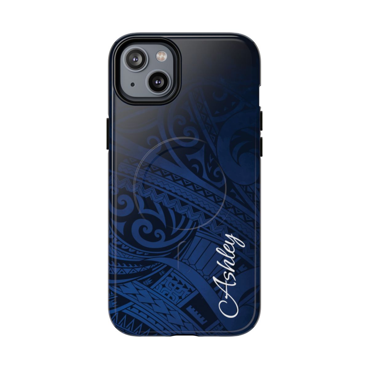 Midnight Essence Personalized Magnetic Case for iPhone Phone Case The Local Banyan iPhone 14 Plus Glossy