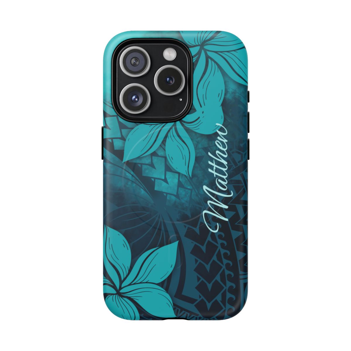 Moana Bloom Personalized Magnetic Case for iPhone Phone Case The Local Banyan iPhone 15 Pro Matte