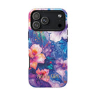 Aloha Wai Personalized MagSafe iPhone Case Side View - Dual Layer Drop Protection Hawaiian Phone Case - The Local Banyan