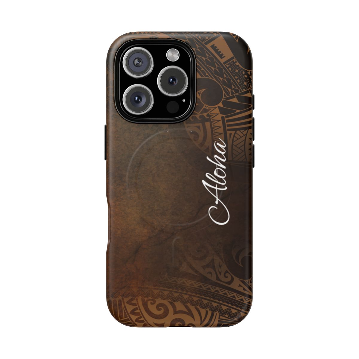 Aloha Aina Personalized Magnetic Case for iPhone Phone Case The Local Banyan iPhone 16 Pro Matte