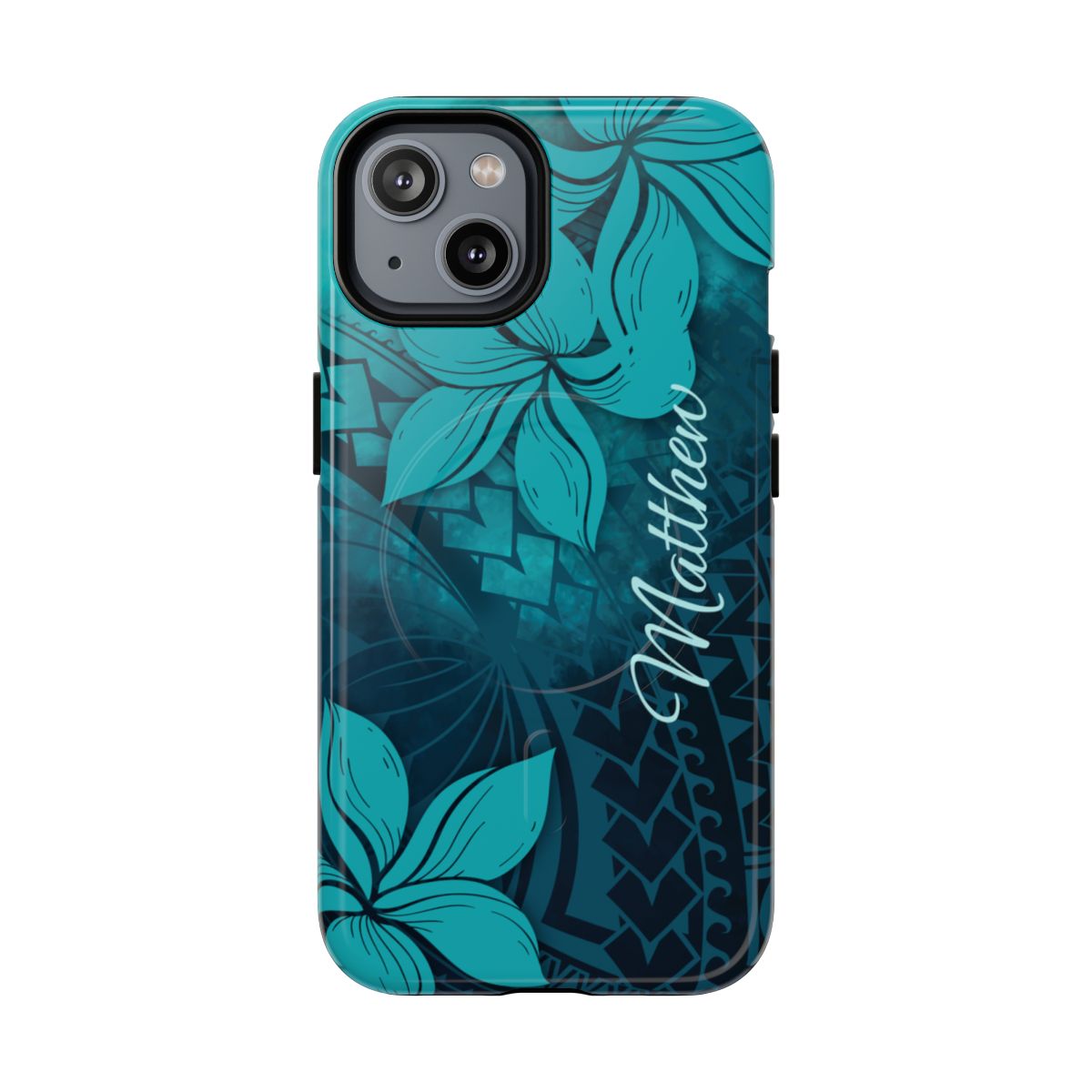 Moana Bloom Personalized Magnetic Case for iPhone Phone Case The Local Banyan iPhone 14 Glossy