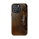 Aloha Aina Personalized Magnetic Case for iPhone Phone Case The Local Banyan iPhone 15 Pro Max Glossy
