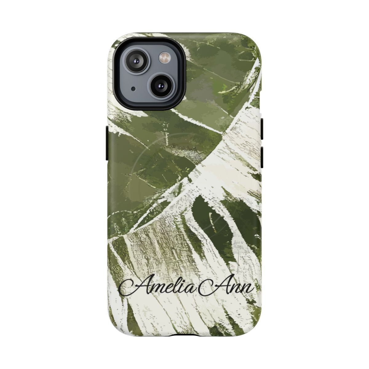 Island Breeze Personalized Magnetic Tough Case for iPhone Phone Case The Local Banyan iPhone 14 Matte