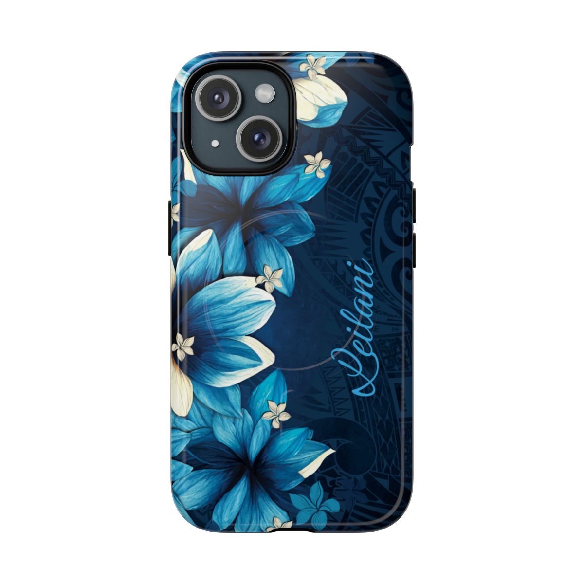 Leilani Nights Personalized Magnetic Case for iPhone Phone Case The Local Banyan iPhone 15 Glossy