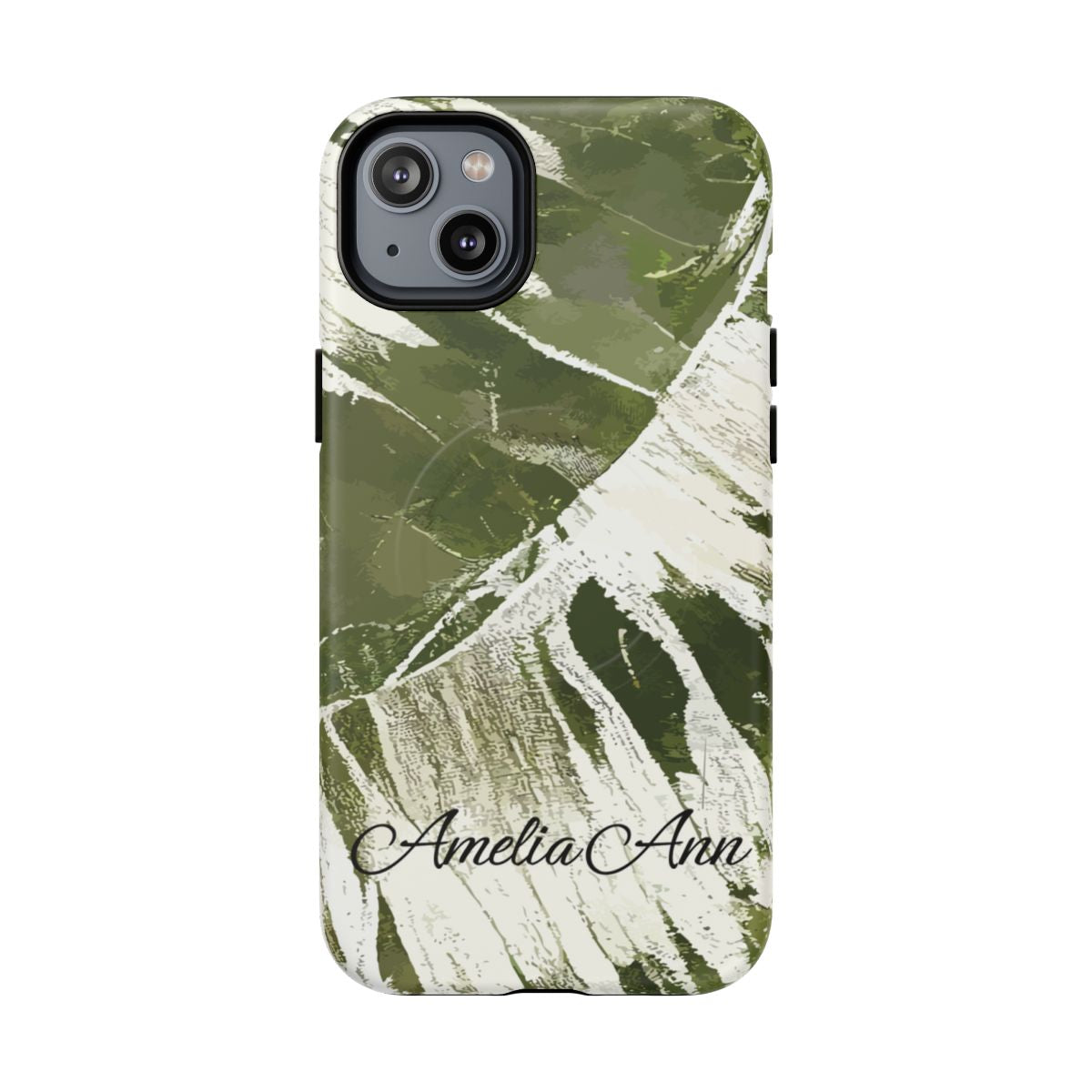 Island Breeze Personalized Magnetic Tough Case for iPhone Phone Case The Local Banyan iPhone 14 Plus Matte