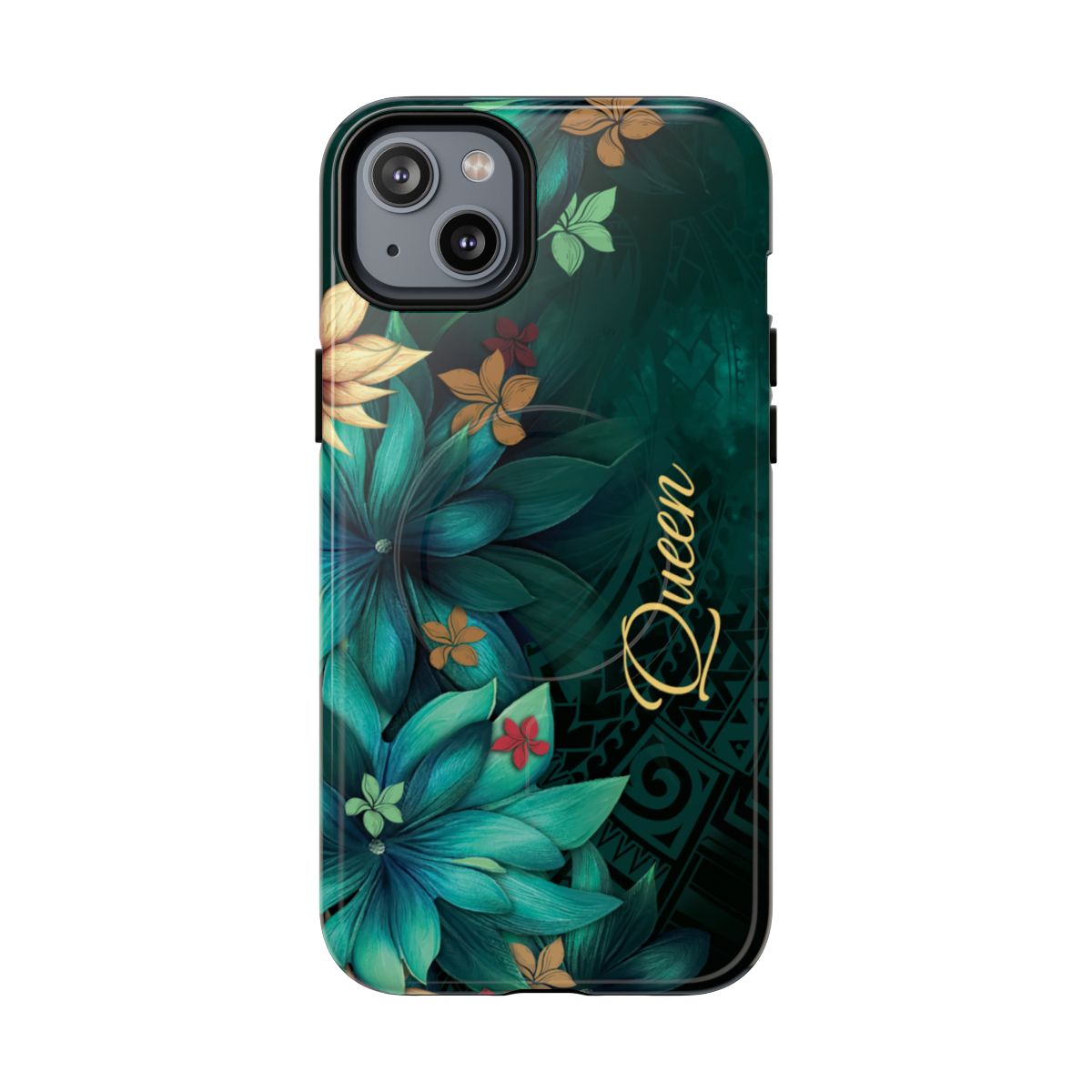 Aloha Whispers Personalized Magnetic Case for iPhone Phone Case The Local Banyan iPhone 14 Plus Glossy